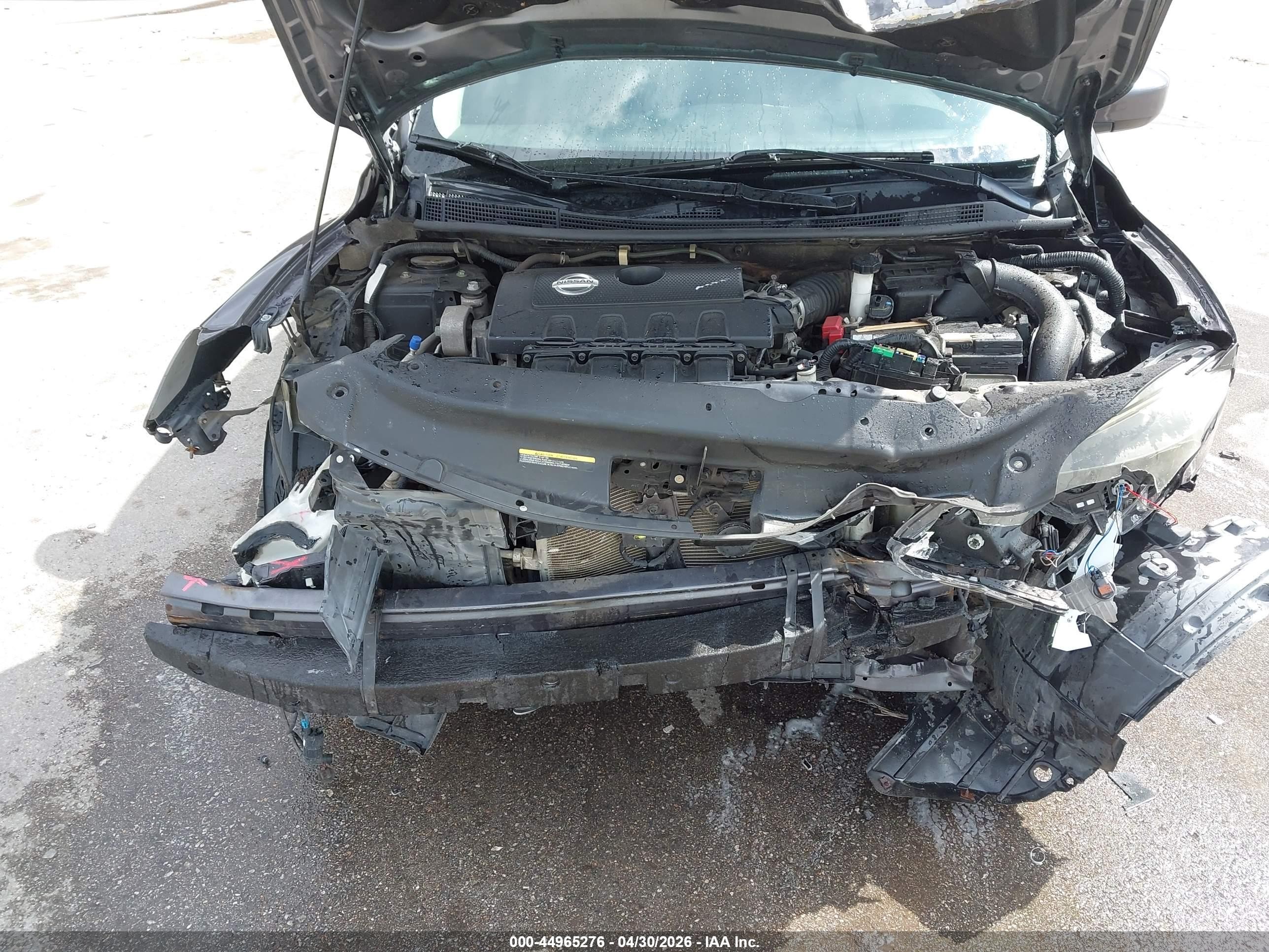 2014 Nissan Sentra S Gray vin: 3N1AB7AP6EL681751