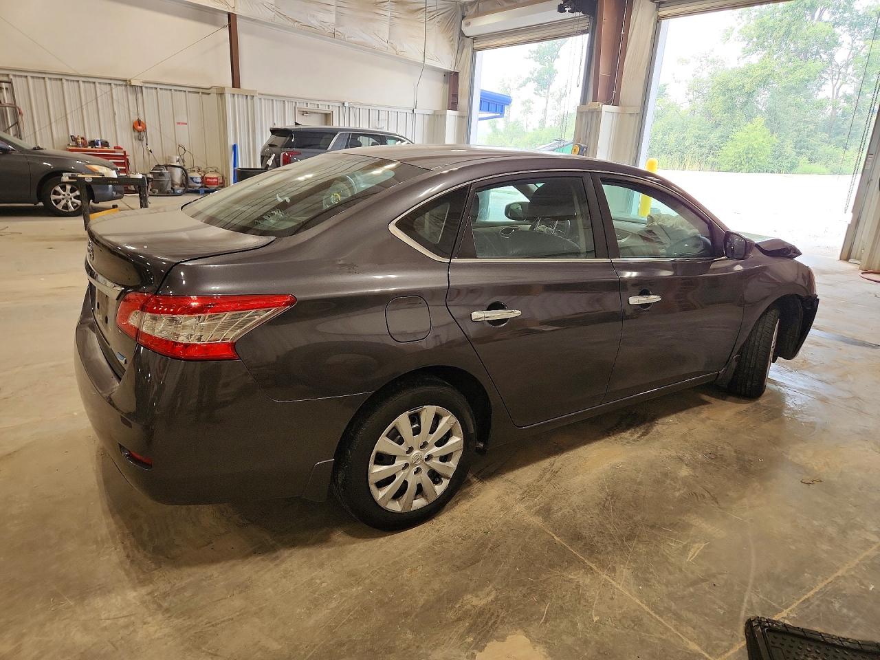 2014 Nissan Sentra S Gray vin: 3N1AB7AP6EL687761