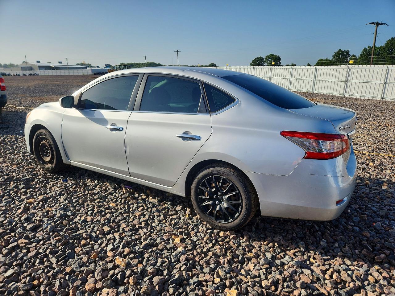 2014 Nissan Sentra Sv Silver vin: 3N1AB7AP6EY201551