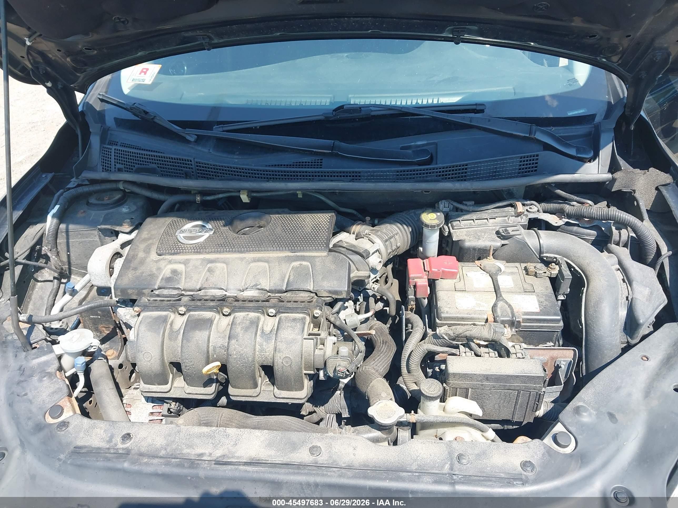 2014 Nissan Sentra S Черный vin: 3N1AB7AP6EY202618