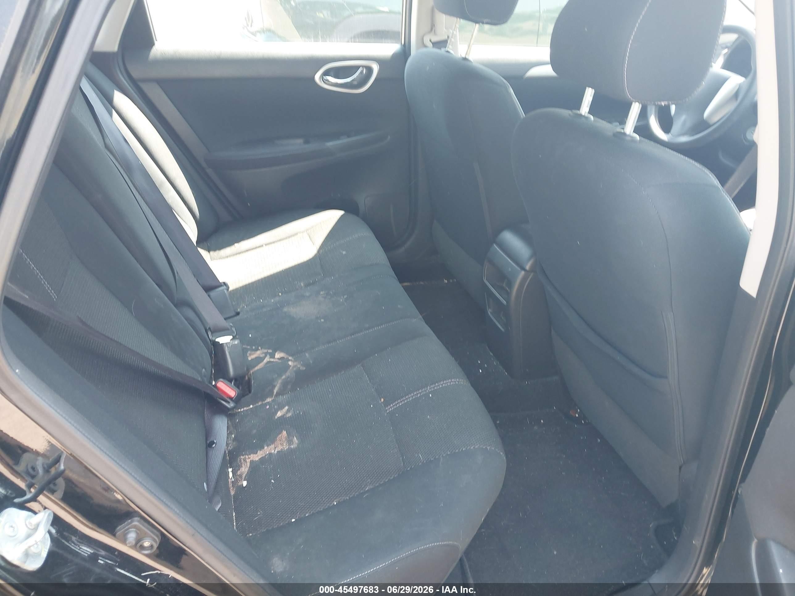 2014 Nissan Sentra S Черный vin: 3N1AB7AP6EY202618