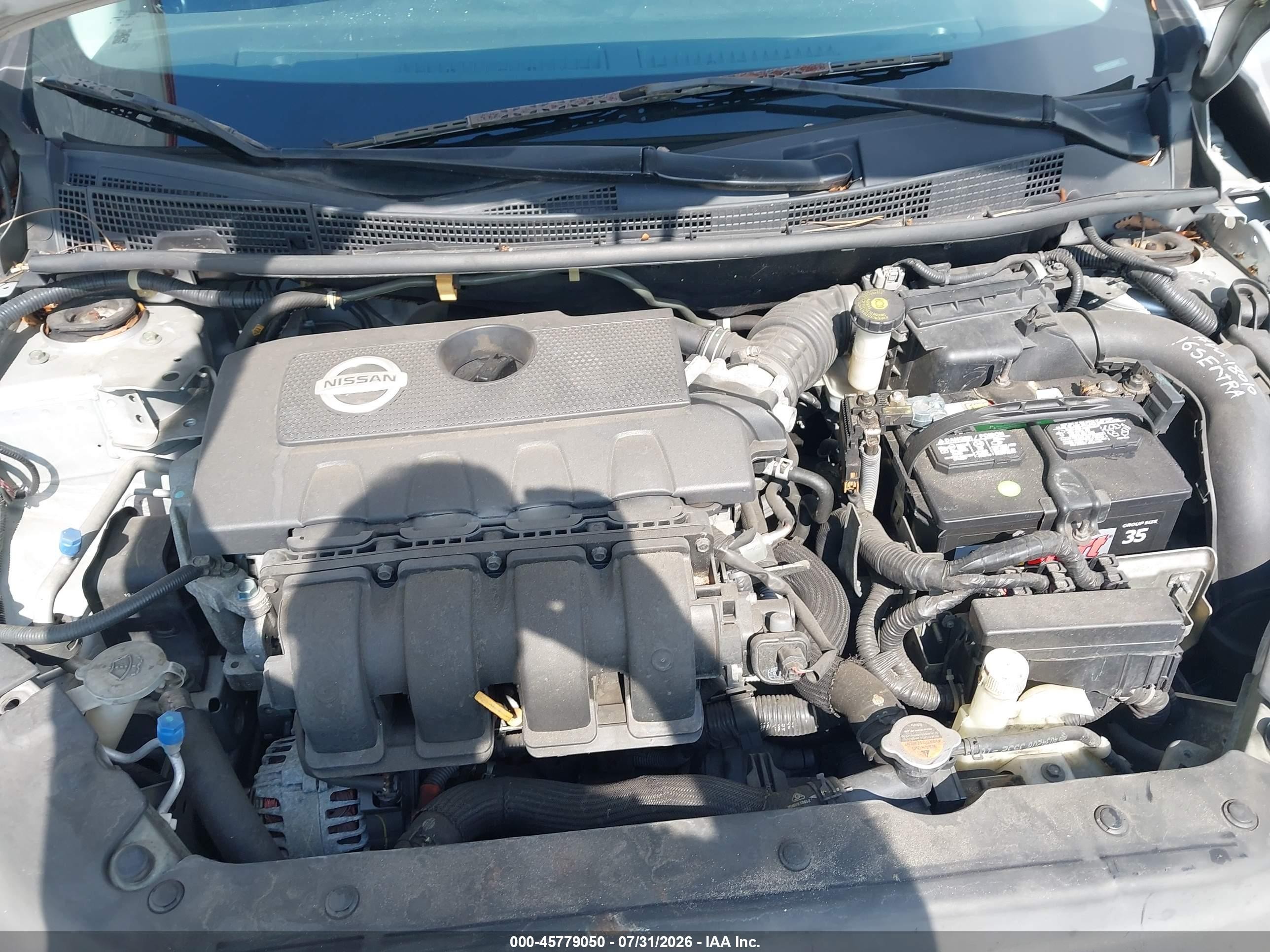 2014 Nissan Sentra Sl Серебряный vin: 3N1AB7AP6EY202960