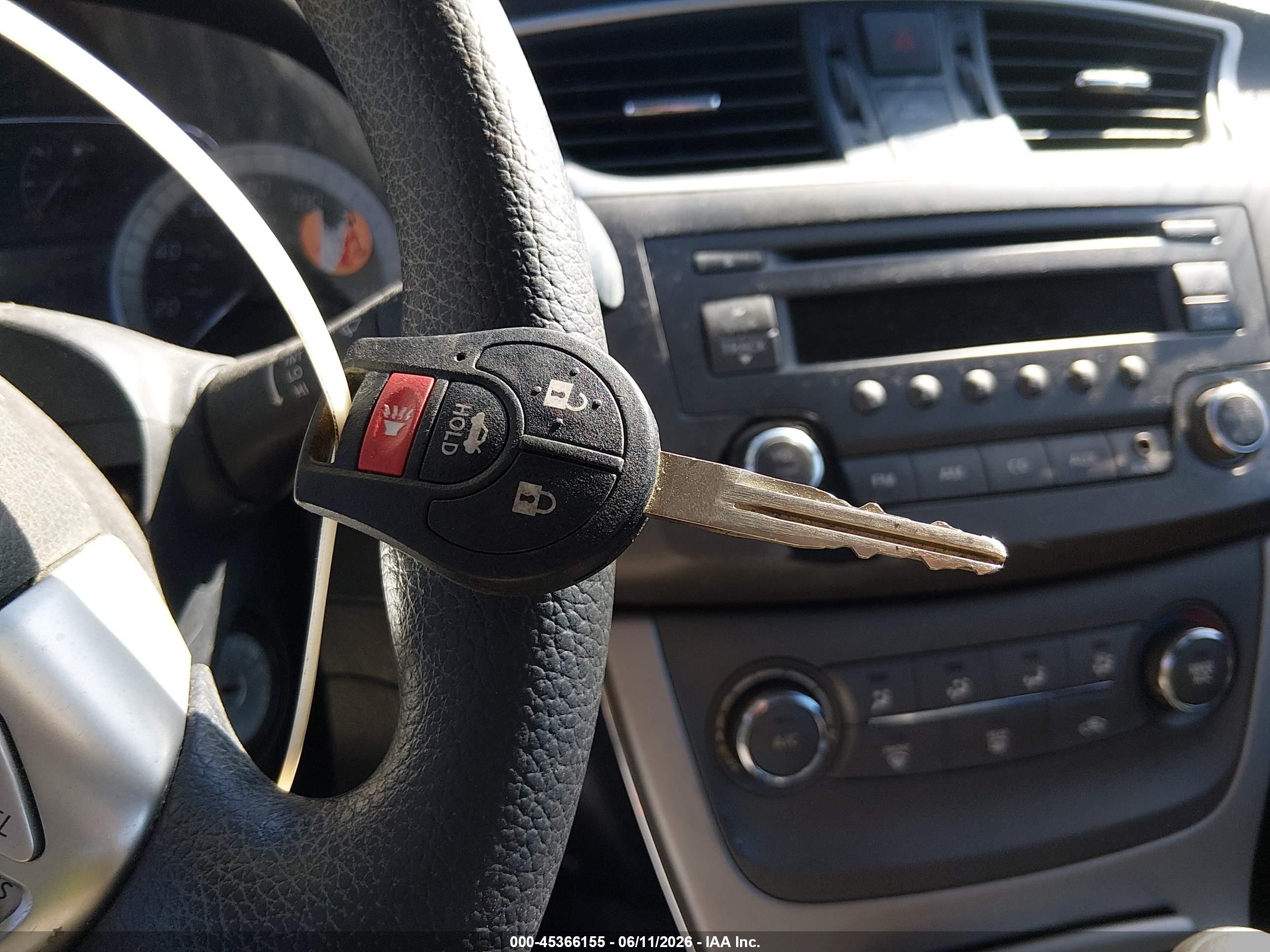 2014 Nissan Sentra Sv Silver vin: 3N1AB7AP6EY205907