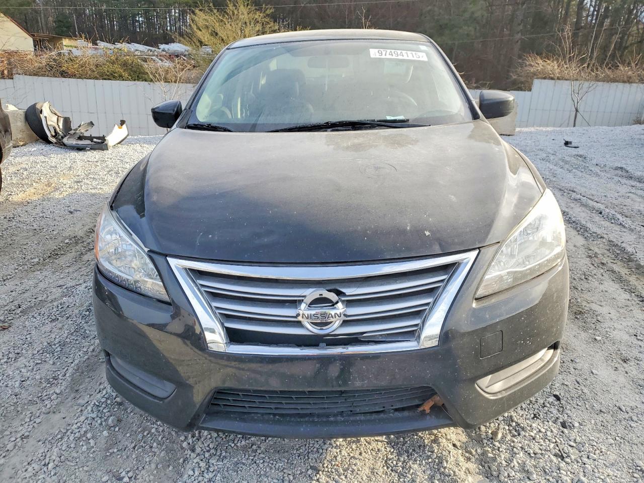 2014 Nissan Sentra S Black vin: 3N1AB7AP6EY206071