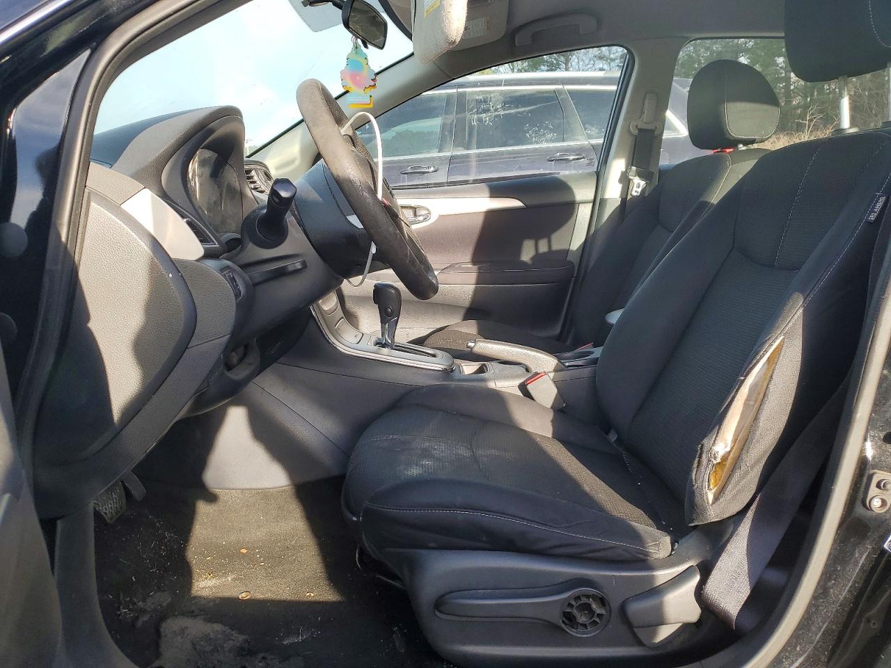 2014 Nissan Sentra S Black vin: 3N1AB7AP6EY206071