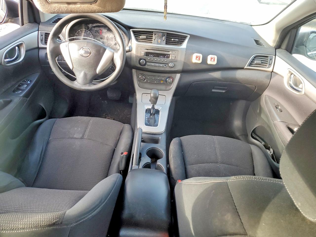 2014 Nissan Sentra S Black vin: 3N1AB7AP6EY206071