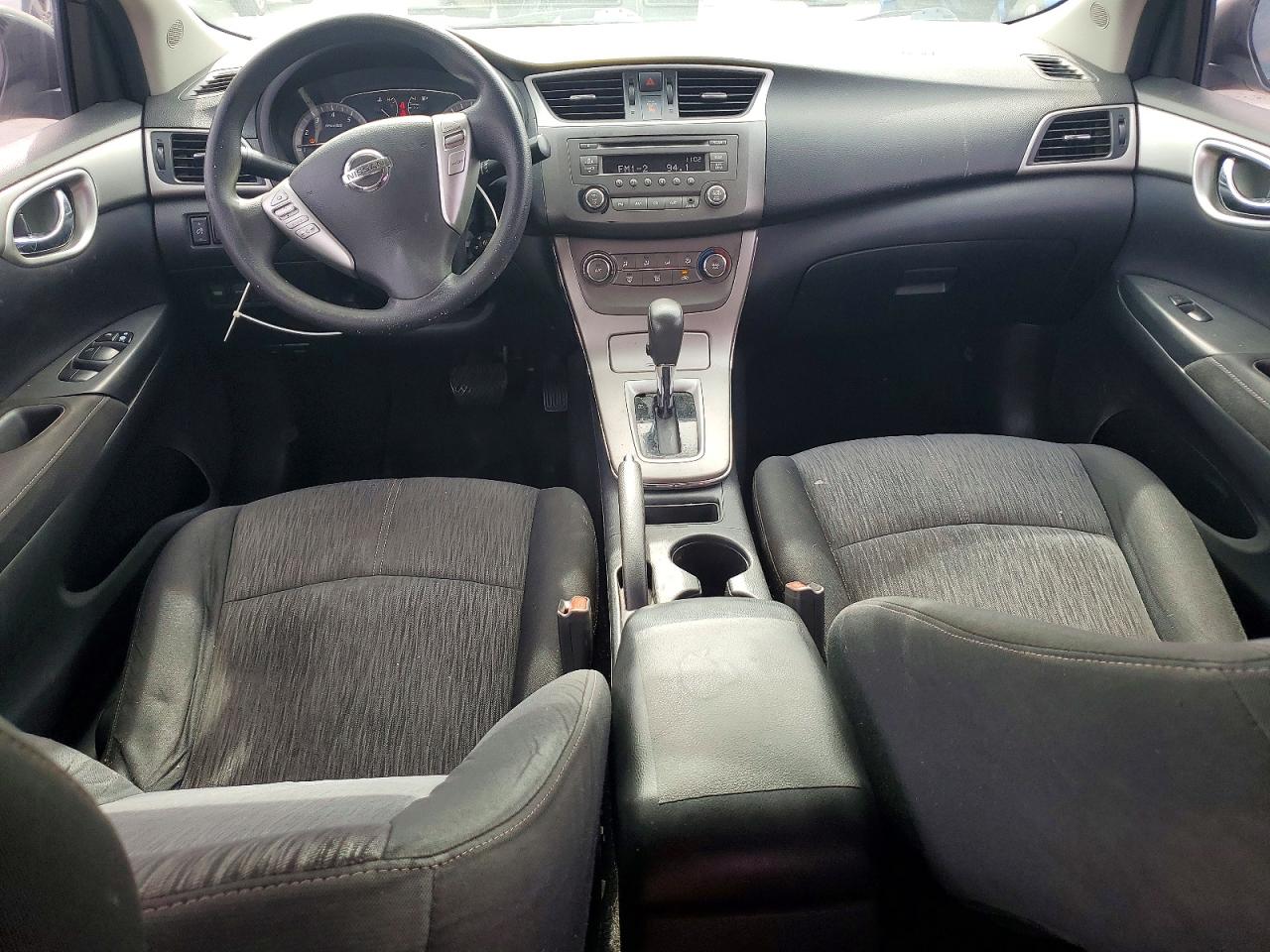 2014 Nissan Sentra Sv Silver vin: 3N1AB7AP6EY208175