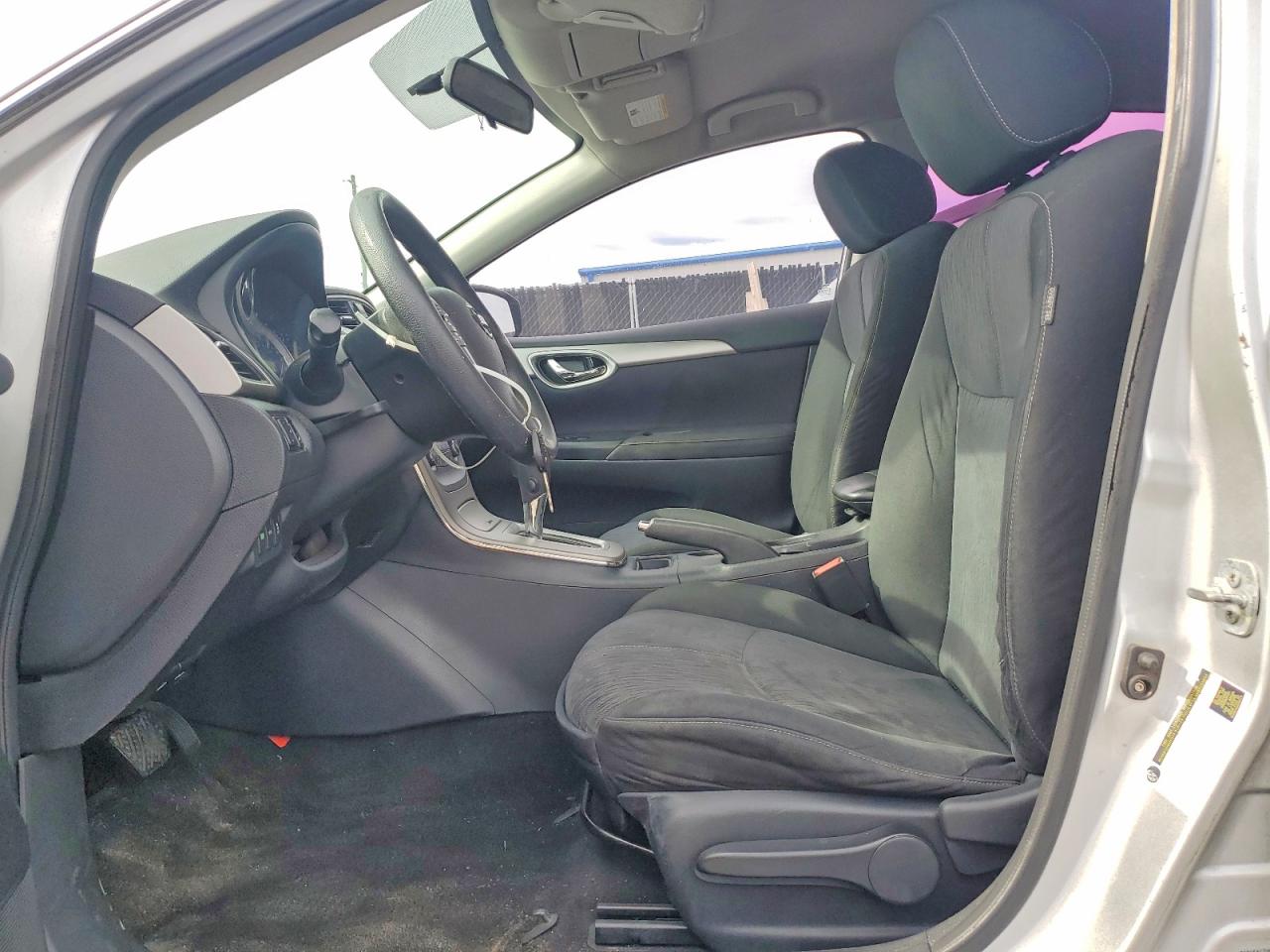 2014 Nissan Sentra Sv Silver vin: 3N1AB7AP6EY208175