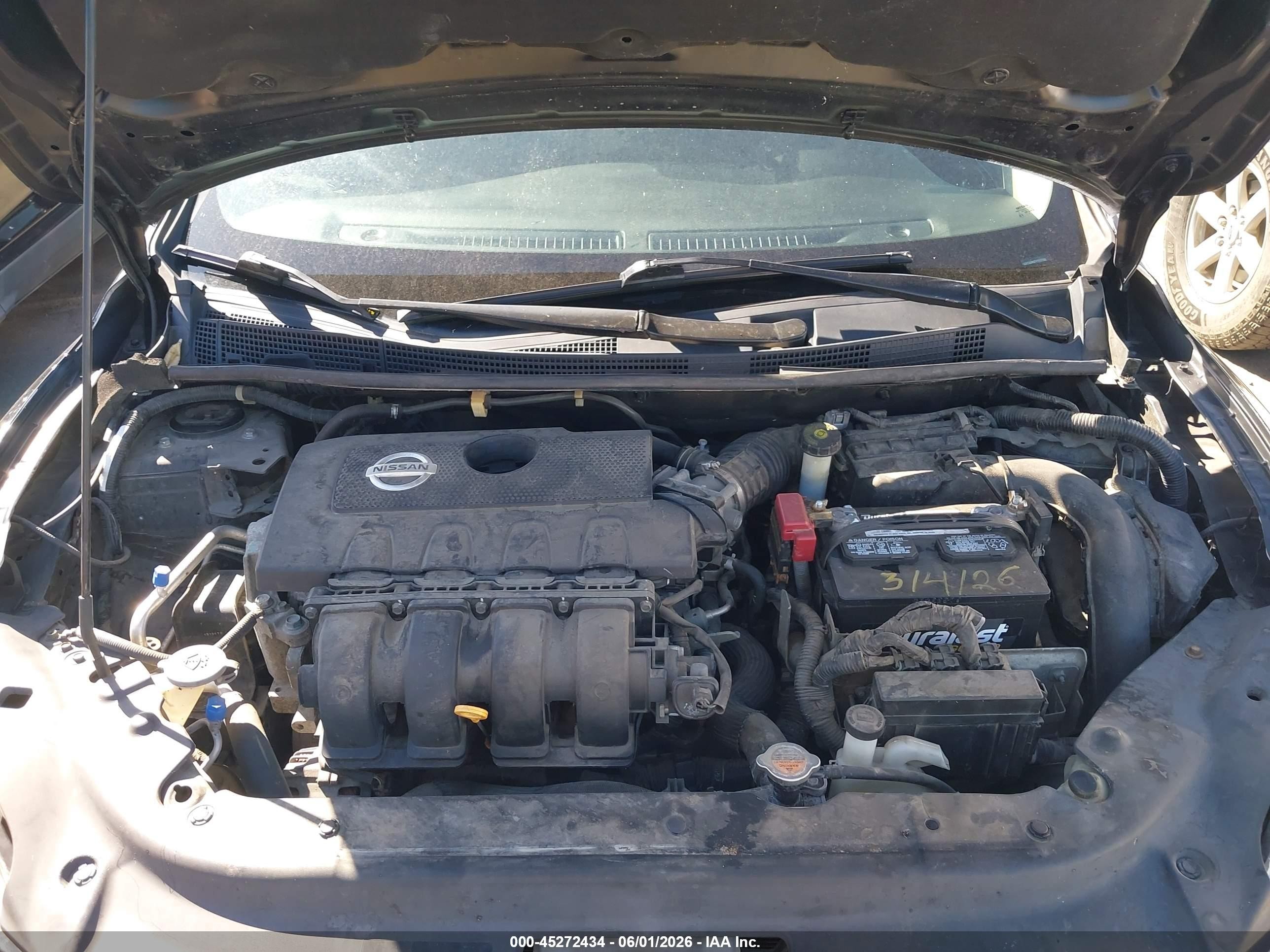 2014 Nissan Sentra Sl Black vin: 3N1AB7AP6EY212288