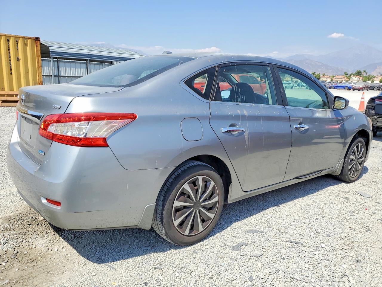 2014 Nissan Sentra Sv Серый vin: 3N1AB7AP6EY229043
