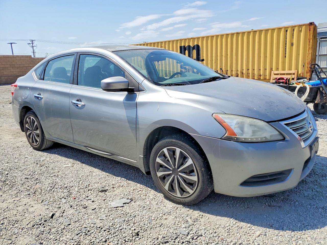 2014 Nissan Sentra Sv Серый vin: 3N1AB7AP6EY229043