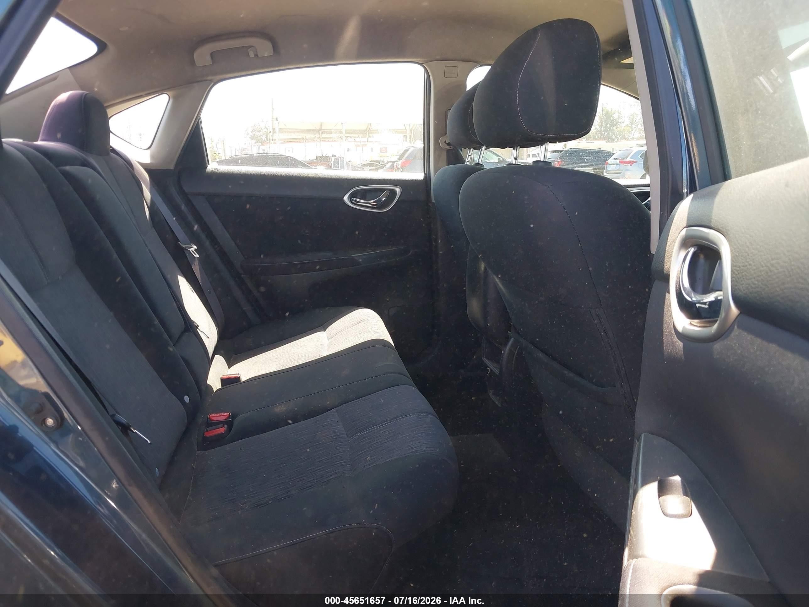 2014 Nissan Sentra Fe+ Sv Blue vin: 3N1AB7AP6EY230936
