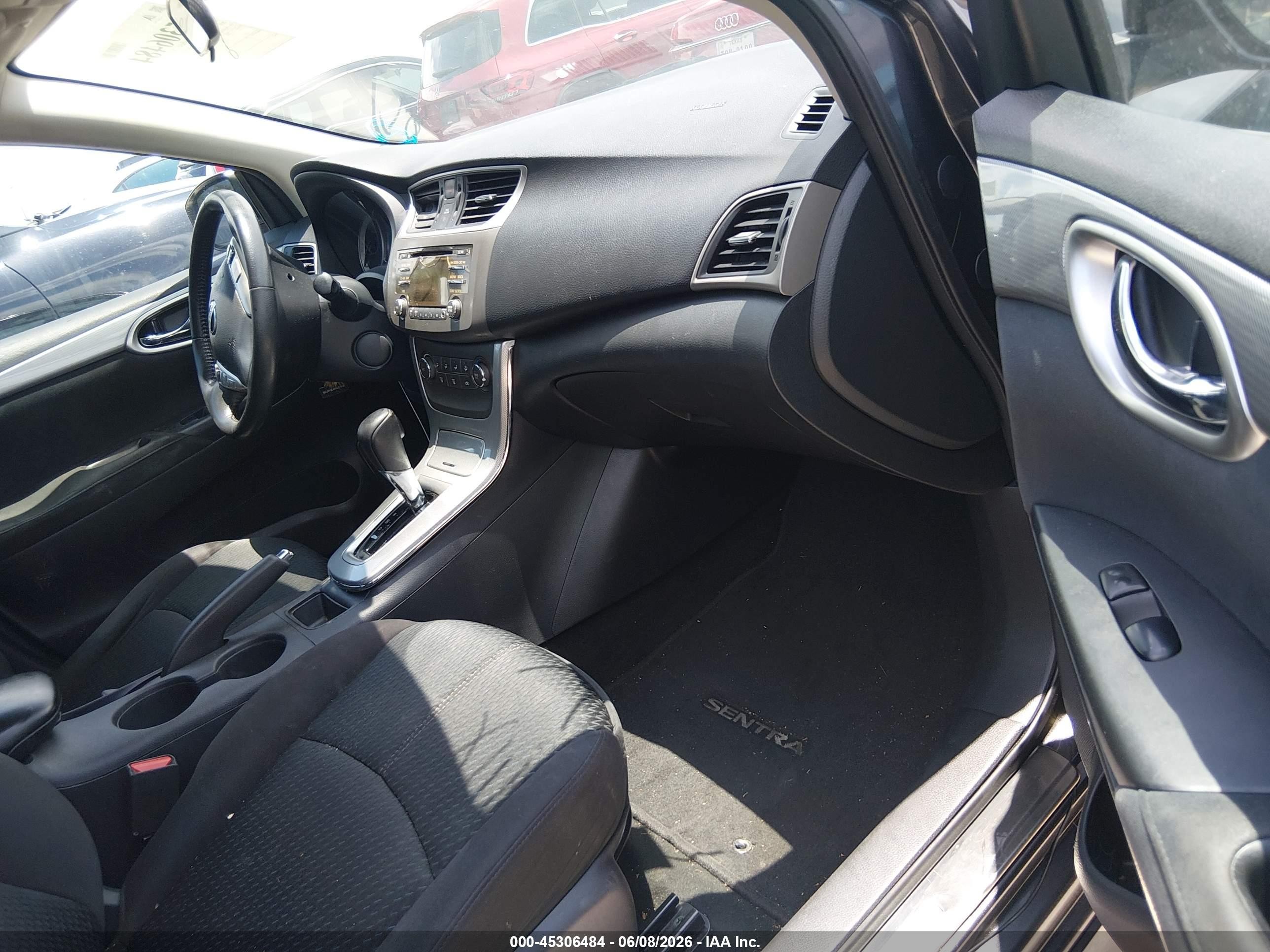 2014 Nissan Sentra Sr Серый vin: 3N1AB7AP6EY249891