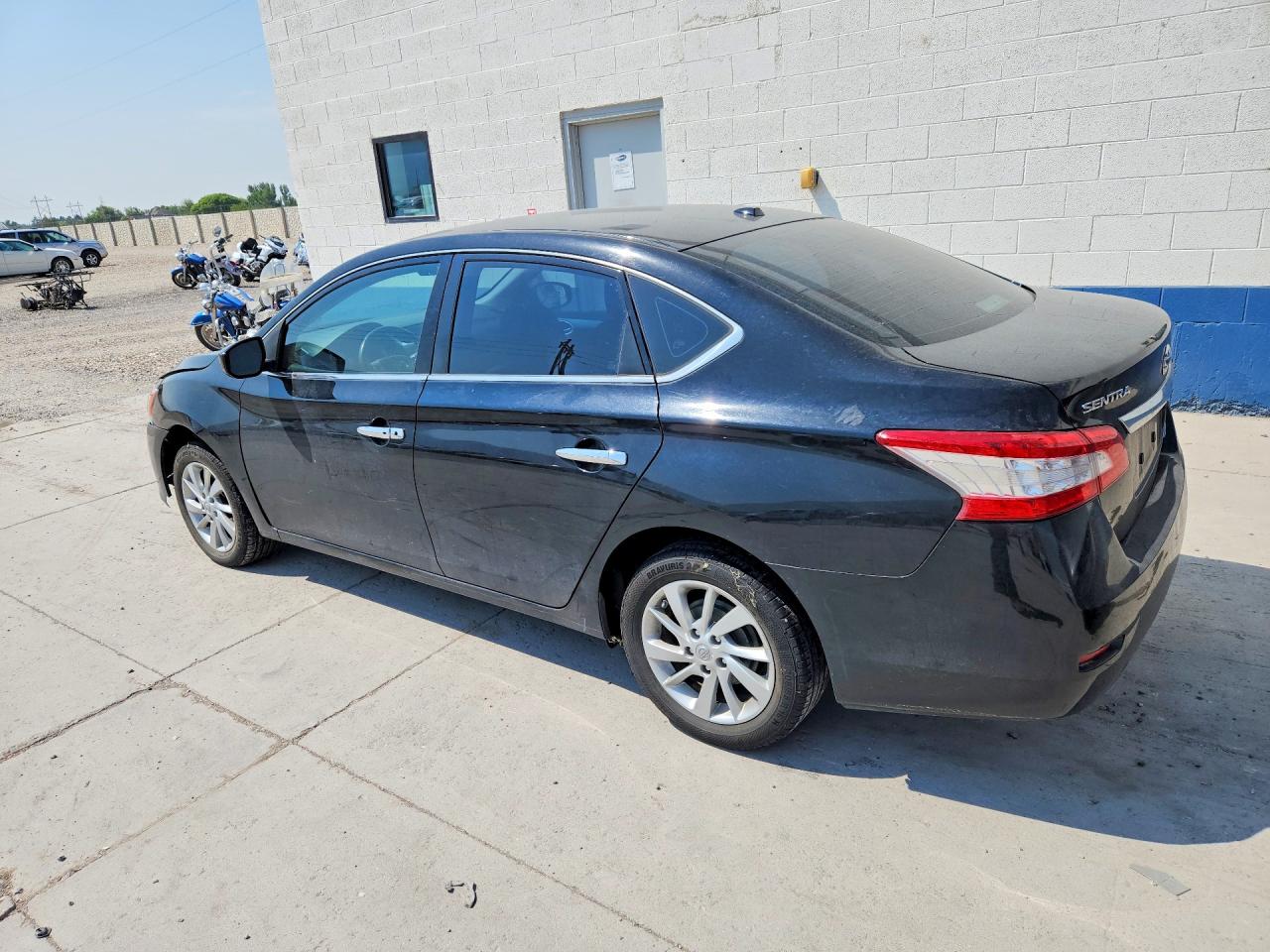 2014 Nissan Sentra Sv Черный vin: 3N1AB7AP6EY254007