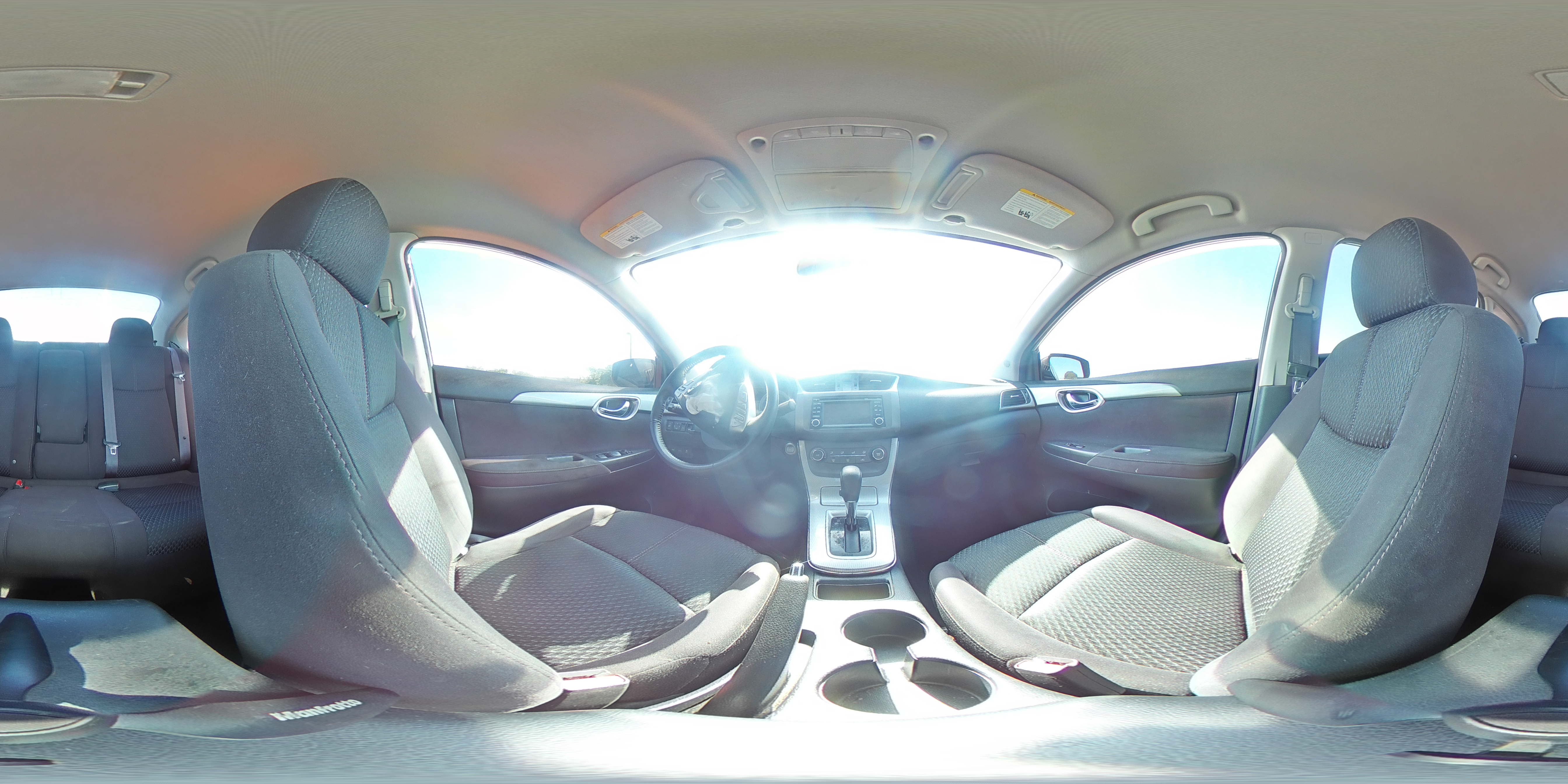 2014 Nissan Sentra Sr Silver vin: 3N1AB7AP6EY257084