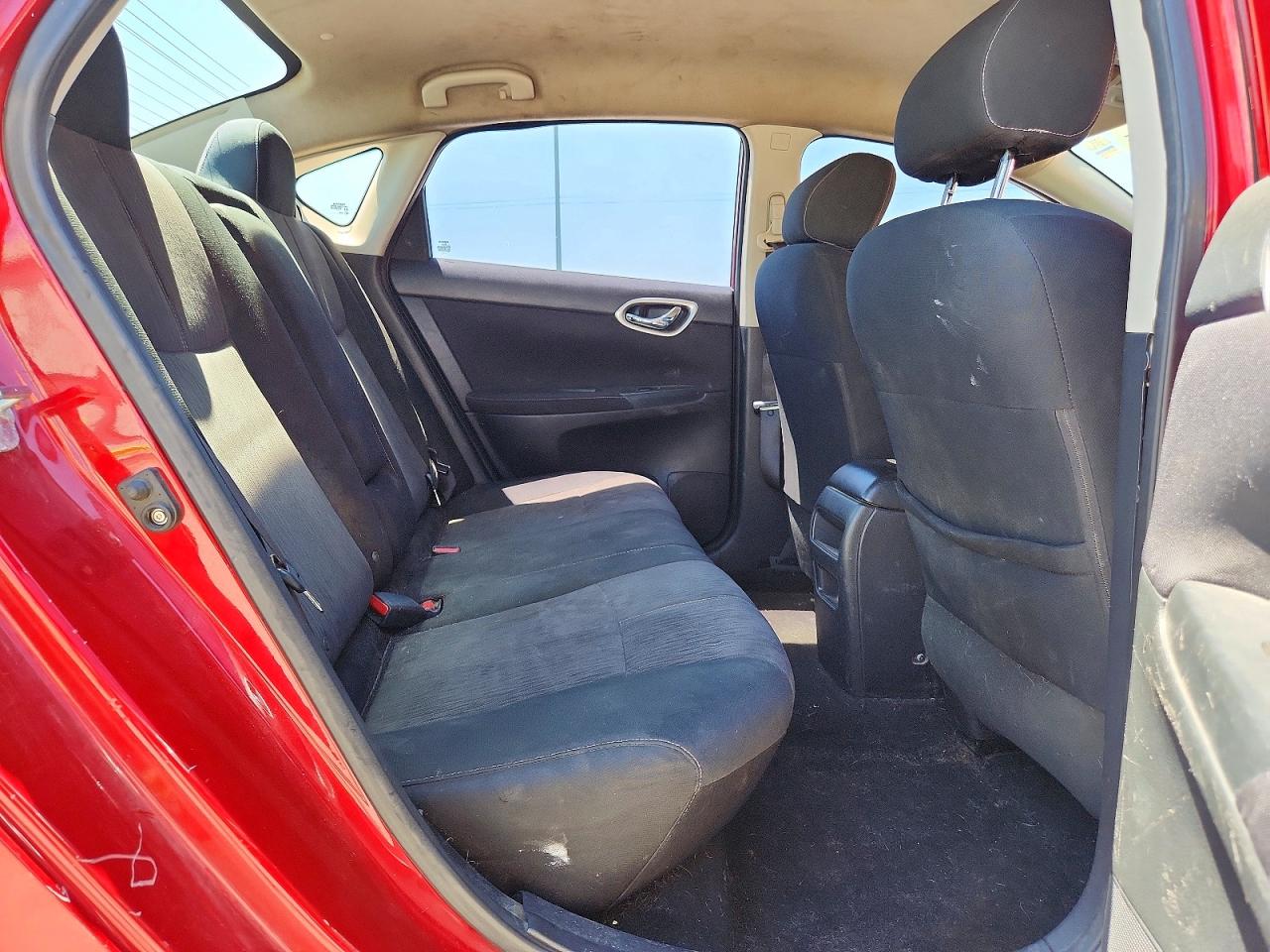 2014 Nissan Sentra Sv Red vin: 3N1AB7AP6EY267503