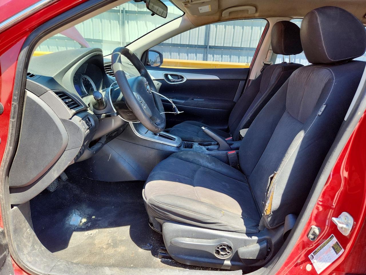 2014 Nissan Sentra Sv Red vin: 3N1AB7AP6EY267503