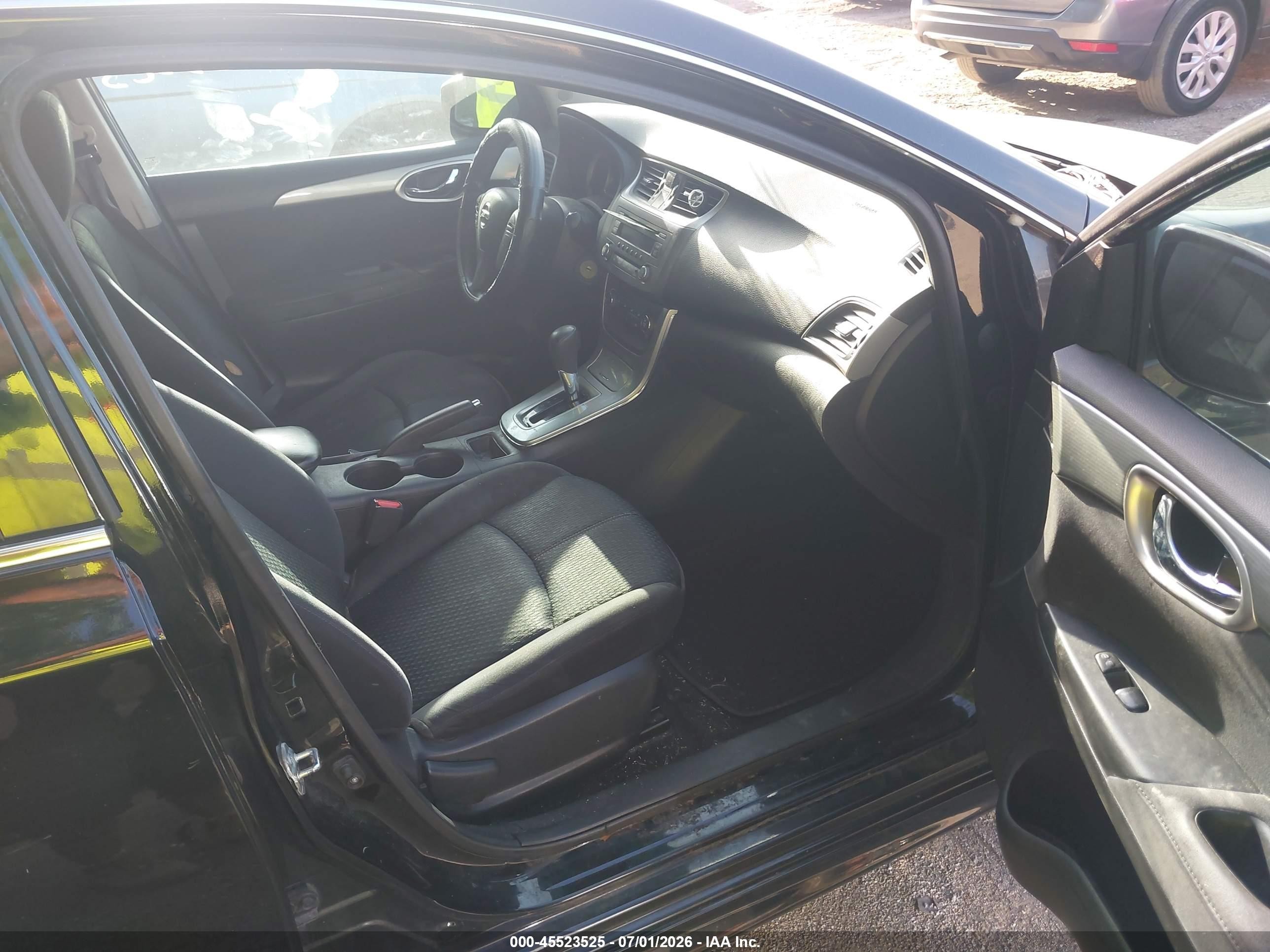 2014 Nissan Sentra Sr Black vin: 3N1AB7AP6EY271082