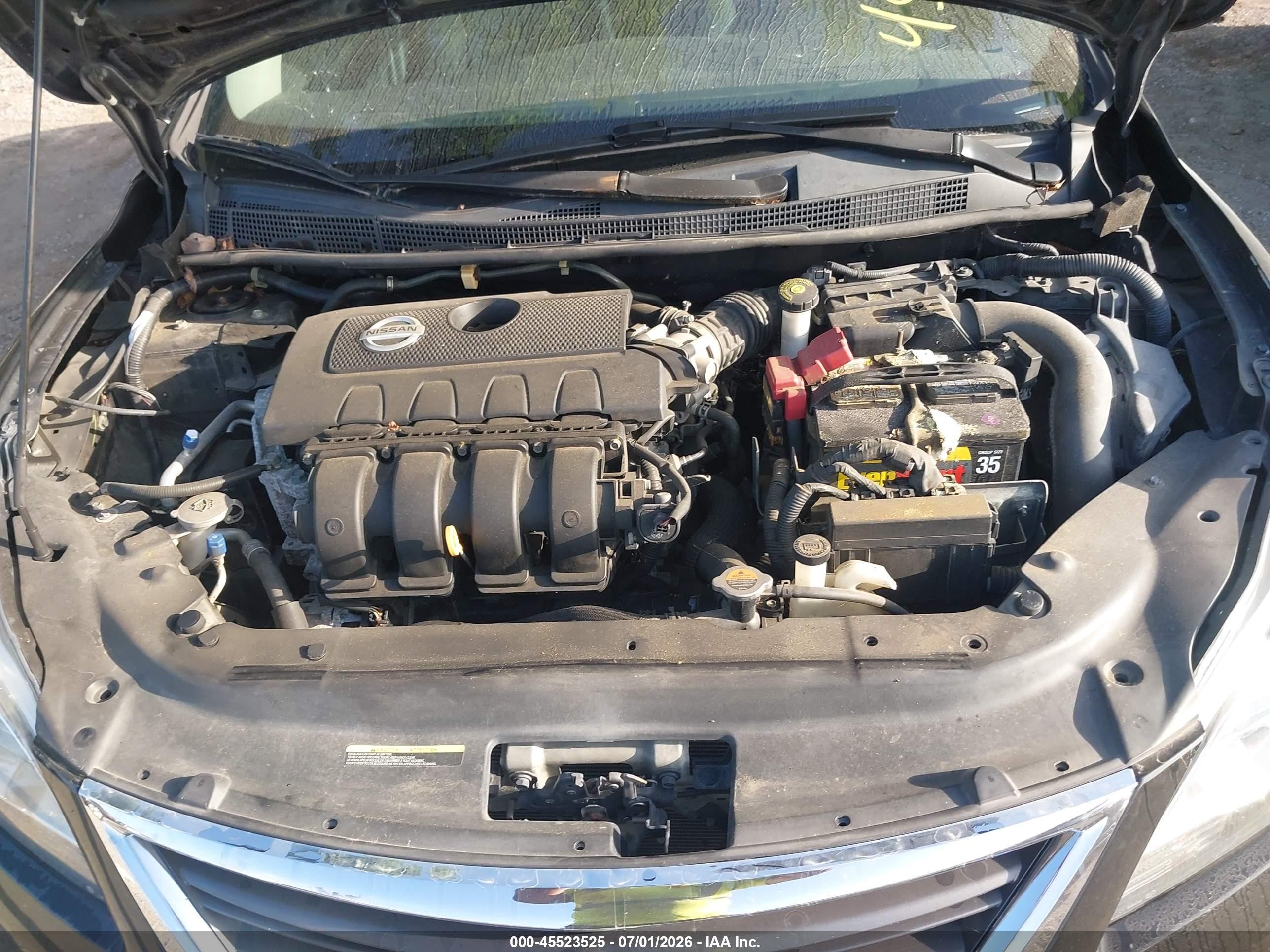 2014 Nissan Sentra Sr Black vin: 3N1AB7AP6EY271082