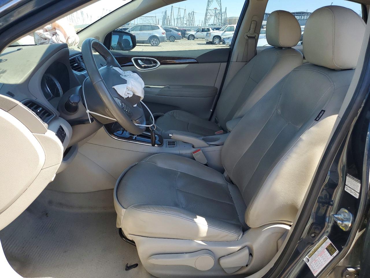 2014 Nissan Sentra Sl Blue vin: 3N1AB7AP6EY280901