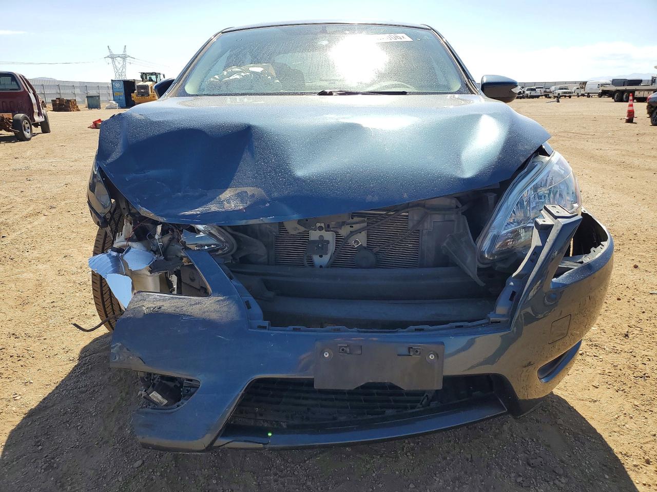 2014 Nissan Sentra Sl Blue vin: 3N1AB7AP6EY280901