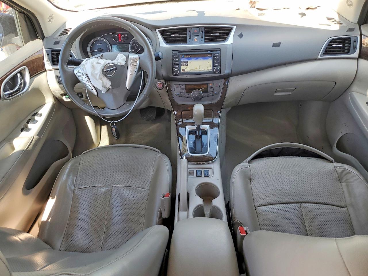 2014 Nissan Sentra Sl Blue vin: 3N1AB7AP6EY280901