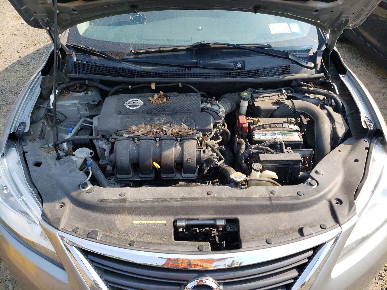 2014 Nissan Sentra Sr Gray vin: 3N1AB7AP6EY282583