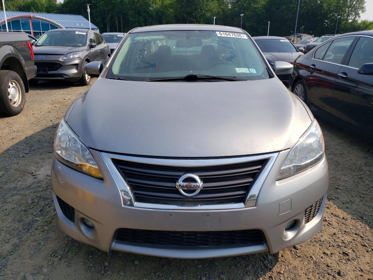 2014 Nissan Sentra Sr Gray vin: 3N1AB7AP6EY282583