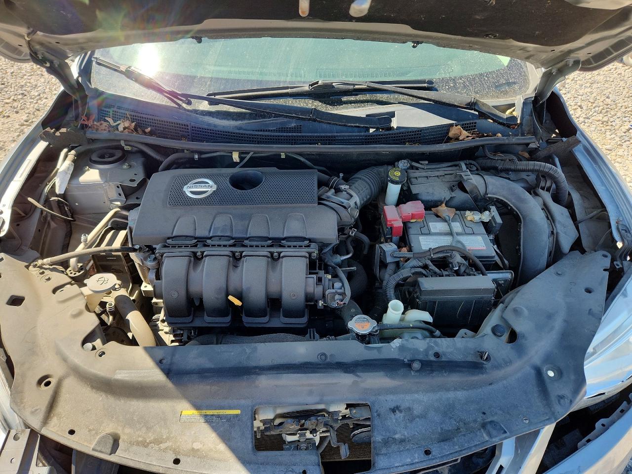 2014 Nissan Sentra Sv Silver vin: 3N1AB7AP6EY282745