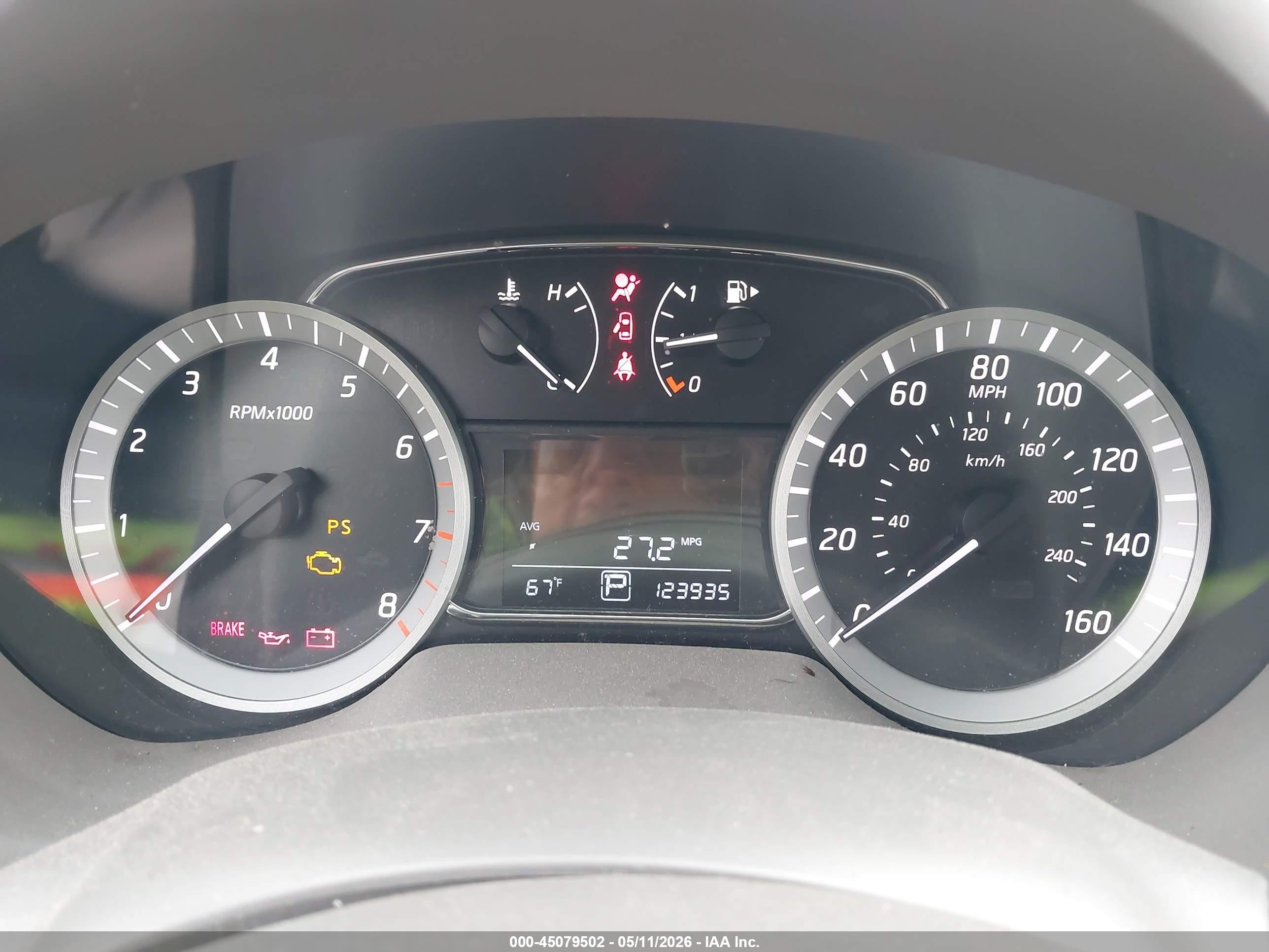 2014 Nissan Sentra Sv Blue vin: 3N1AB7AP6EY283829