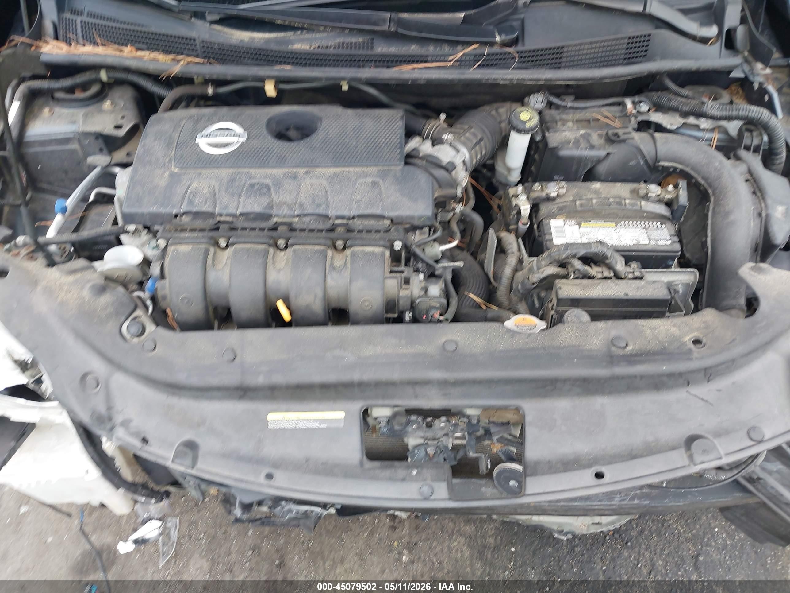 2014 Nissan Sentra Sv Blue vin: 3N1AB7AP6EY283829