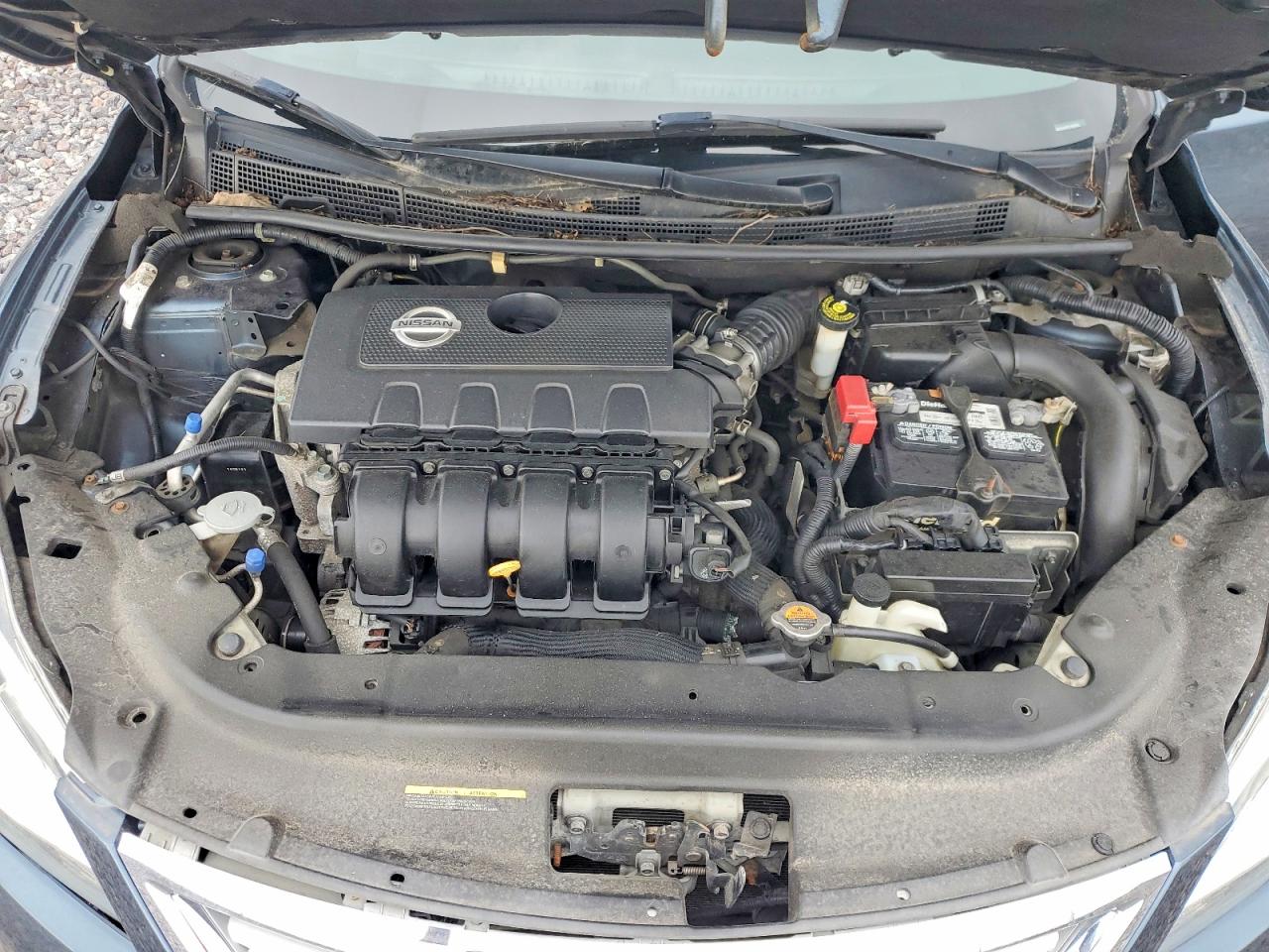 2014 Nissan Sentra Sv Blue vin: 3N1AB7AP6EY292532