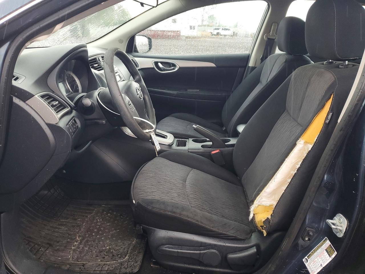 2014 Nissan Sentra Sv Blue vin: 3N1AB7AP6EY292532