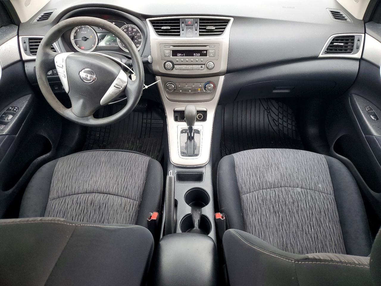 2014 Nissan Sentra Sv Blue vin: 3N1AB7AP6EY292532