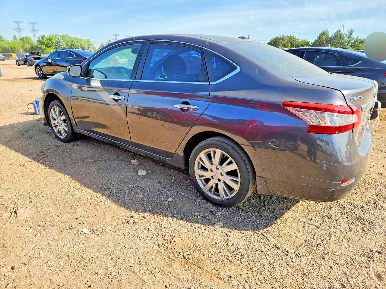 2014 Nissan Sentra Sl Gray vin: 3N1AB7AP6EY295950