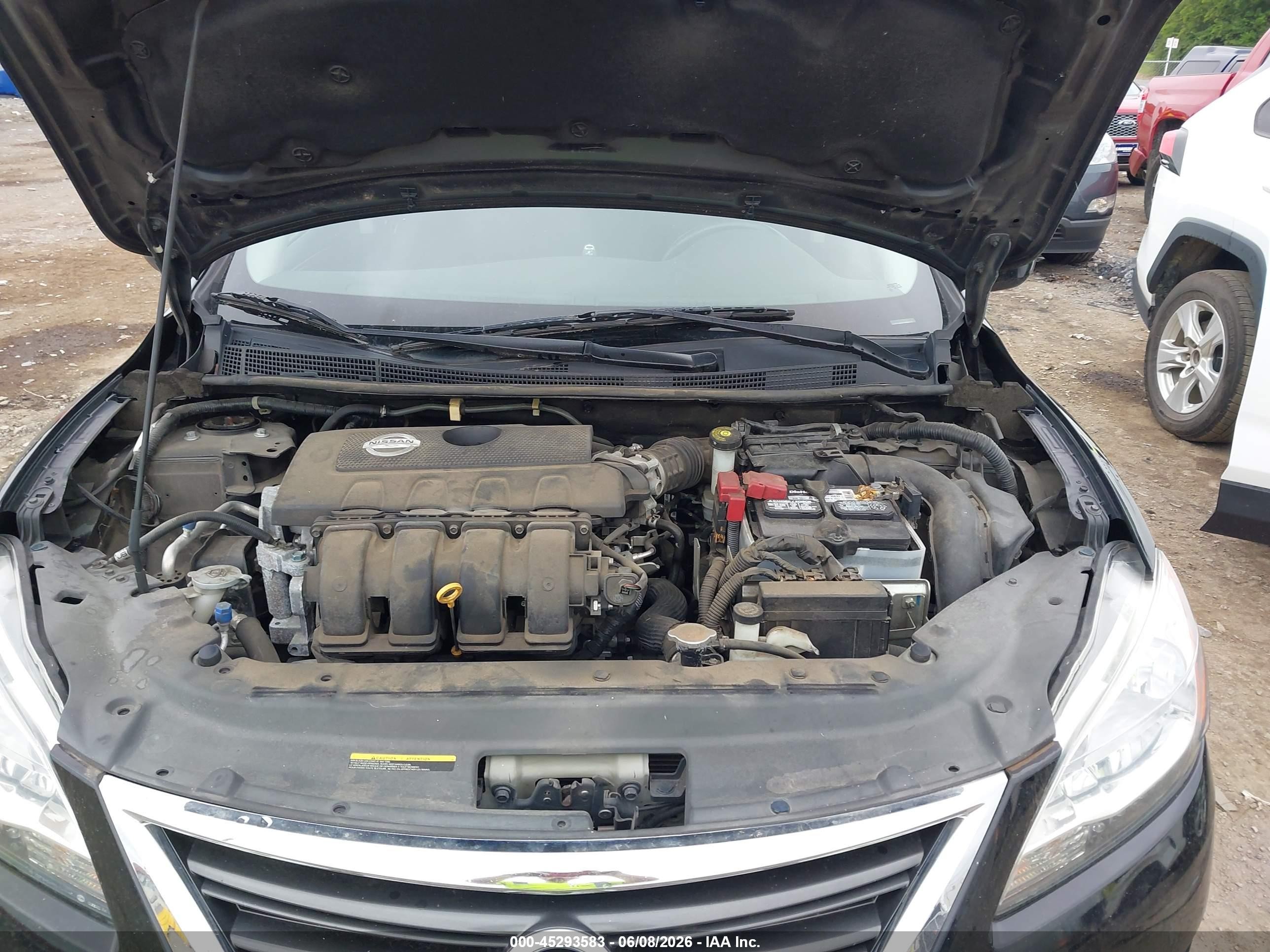 2014 Nissan Sentra Sr Black vin: 3N1AB7AP6EY295978