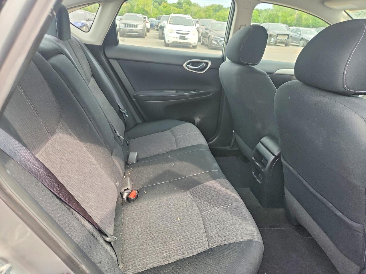 2014 Nissan Sentra Sv Gray vin: 3N1AB7AP6EY298492