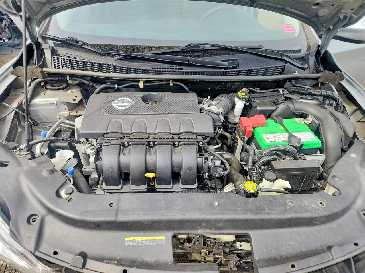 2014 Nissan Sentra Sv Gray vin: 3N1AB7AP6EY298492