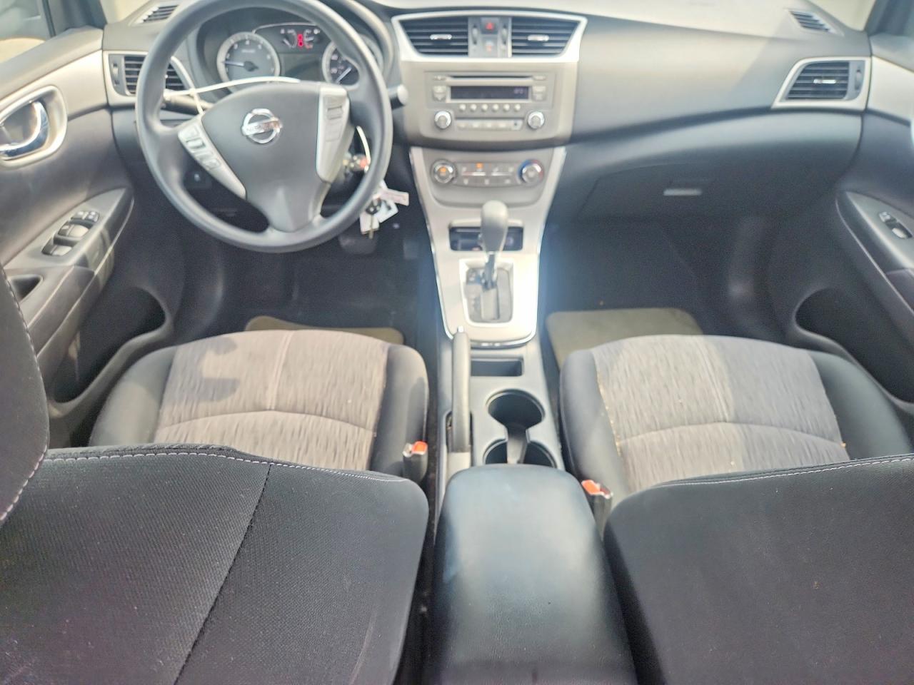 2014 Nissan Sentra Sv Gray vin: 3N1AB7AP6EY298492