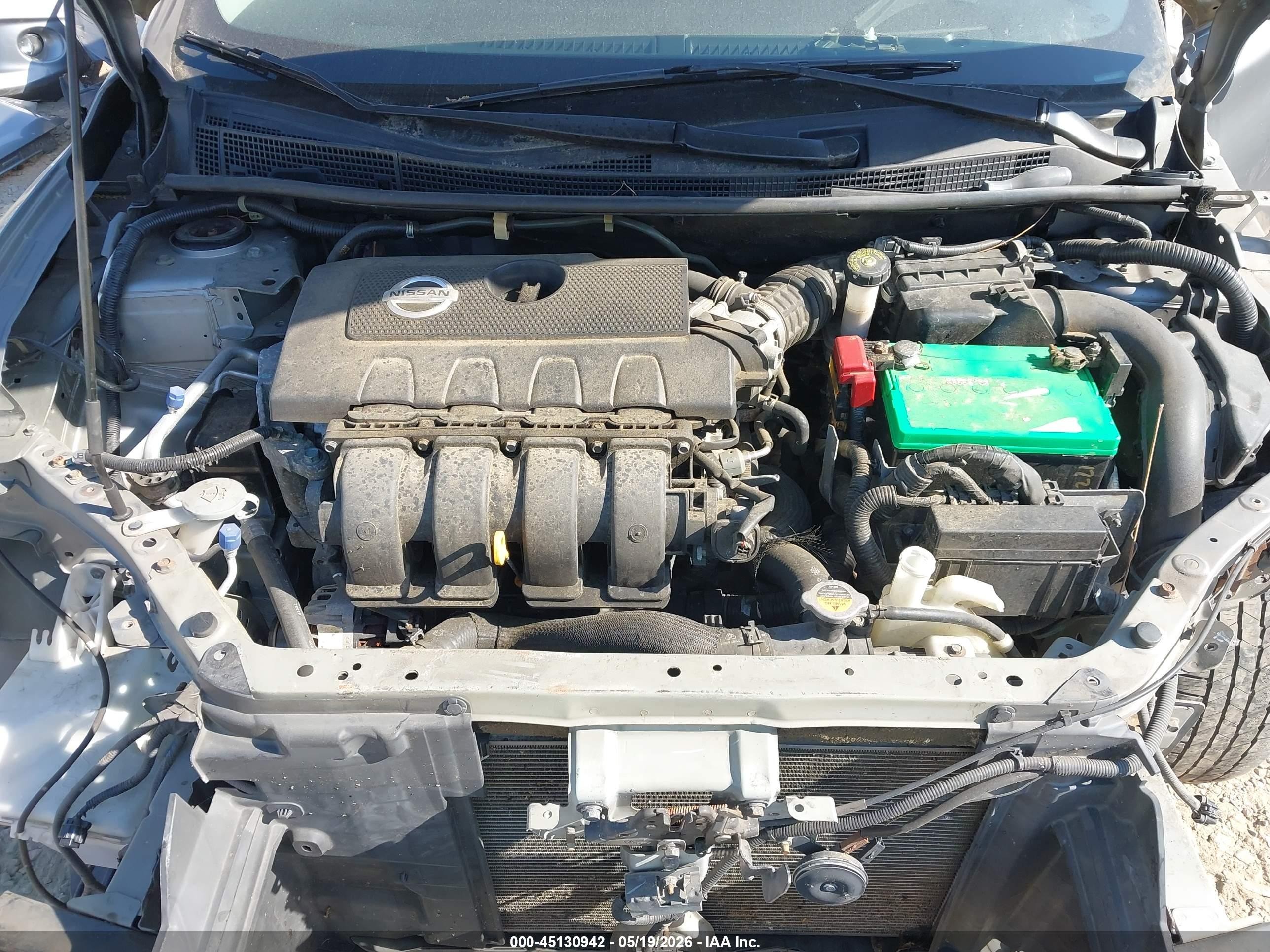 2014 Nissan Sentra Sr Silver vin: 3N1AB7AP6EY301519