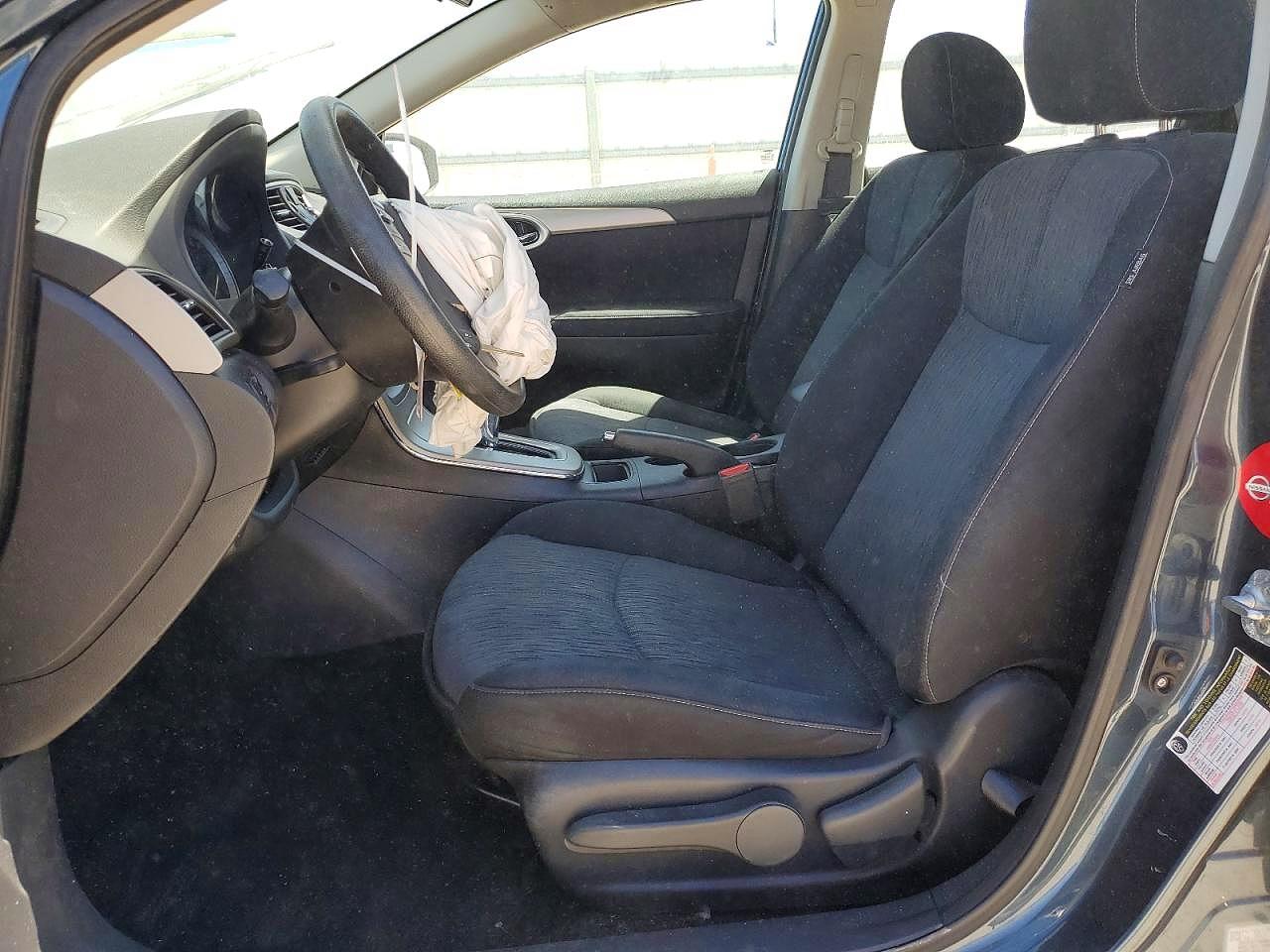 2014 Nissan Sentra Sv Gray vin: 3N1AB7AP6EY310866