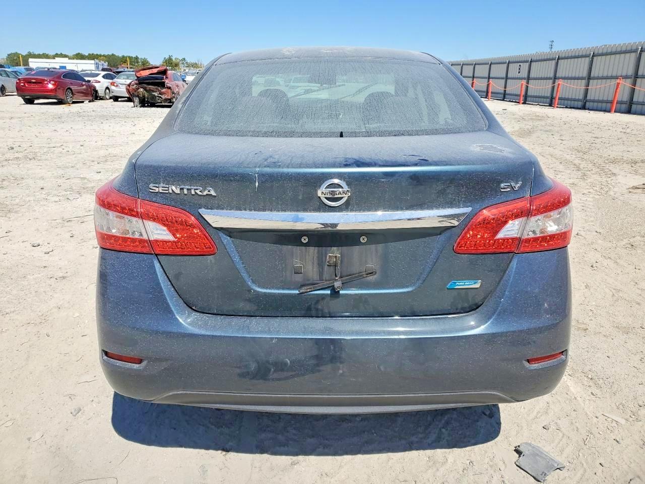 2014 Nissan Sentra Sv Gray vin: 3N1AB7AP6EY310866