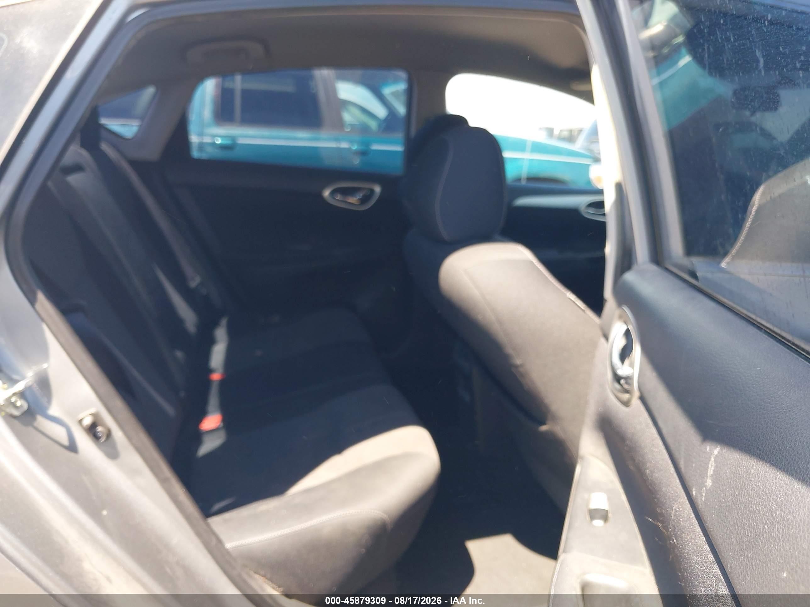 2014 Nissan Sentra Sv Gray vin: 3N1AB7AP6EY316036