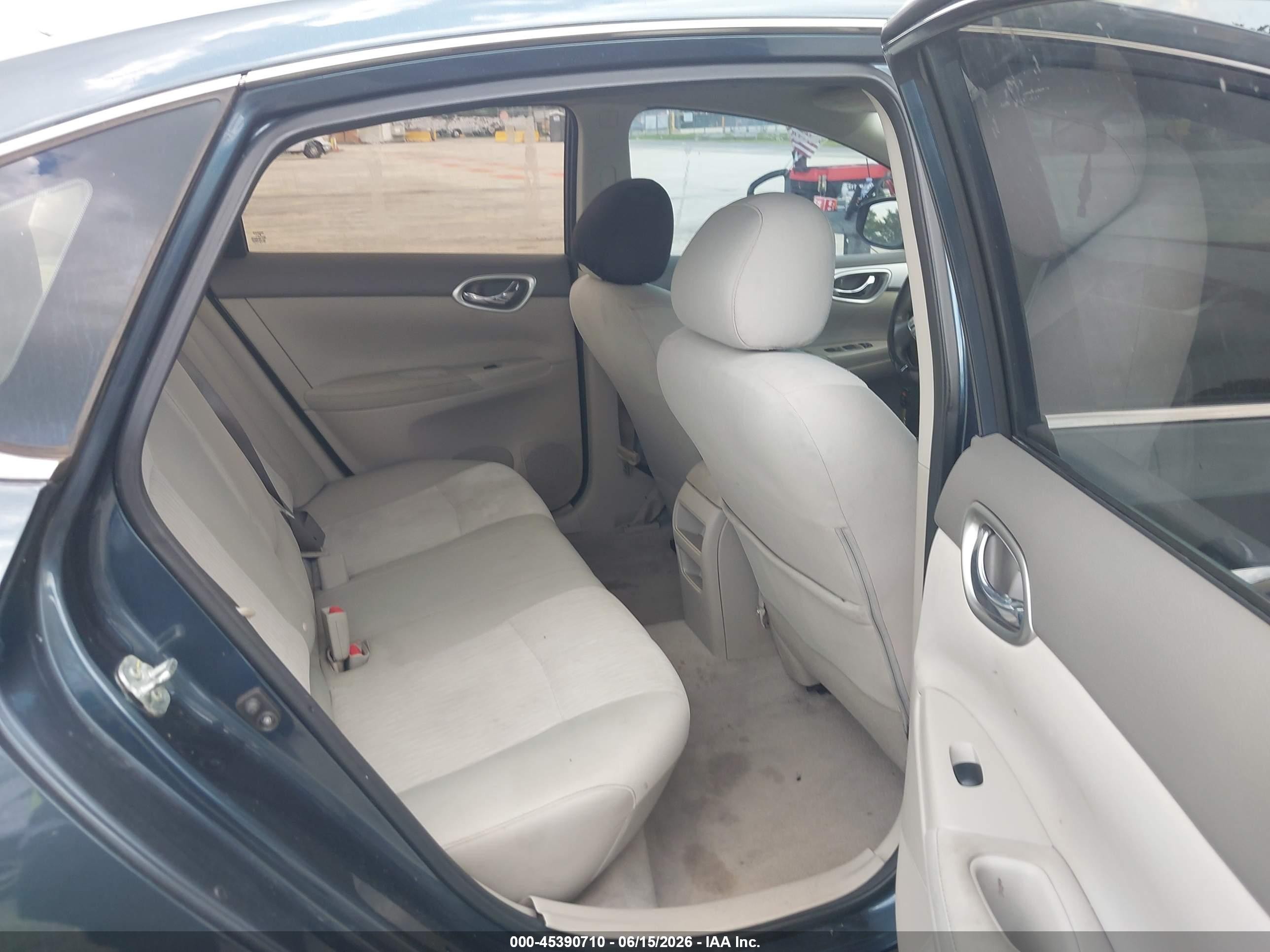 2014 Nissan Sentra Sv Green vin: 3N1AB7AP6EY324265