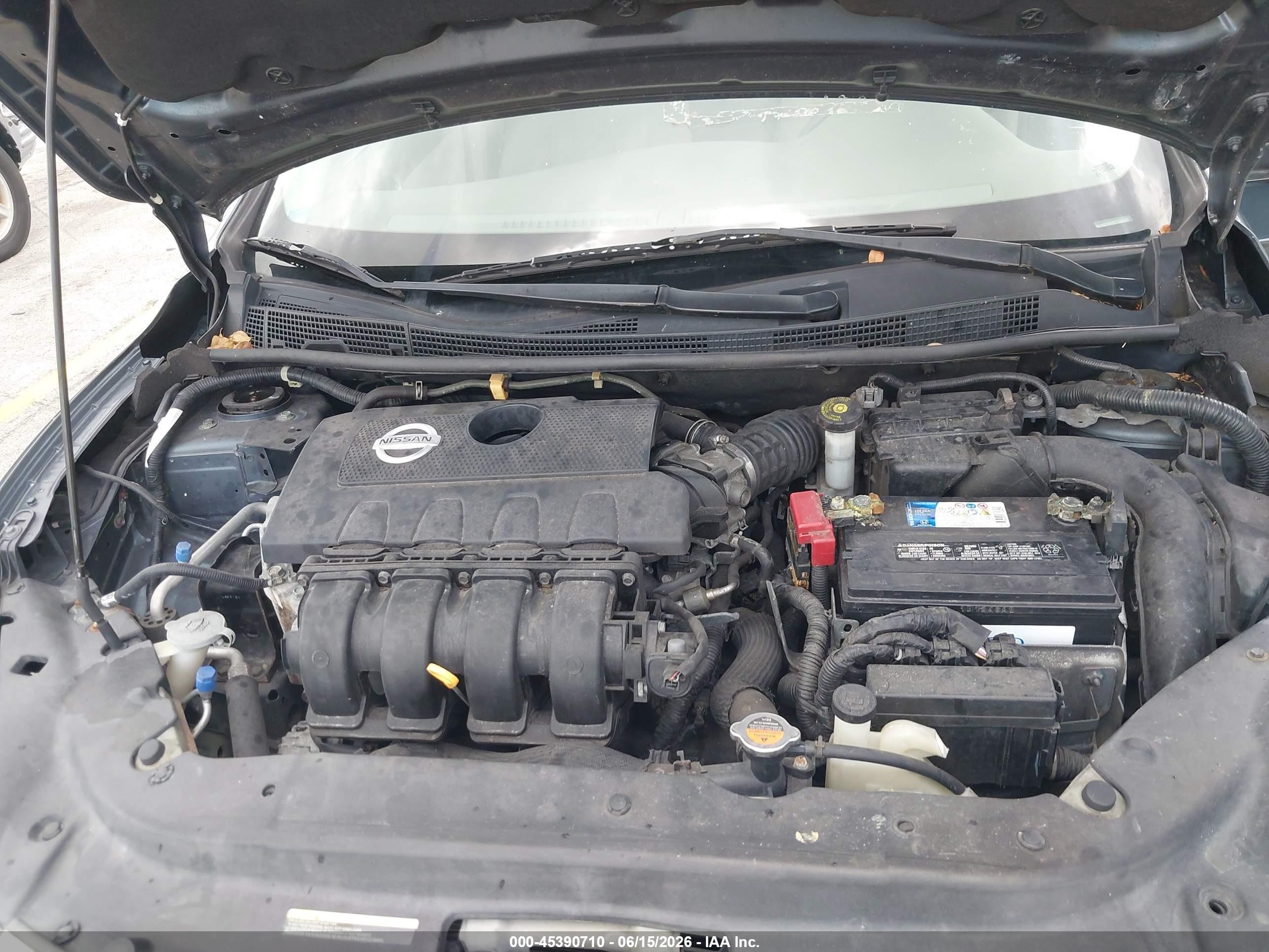 2014 Nissan Sentra Sv Green vin: 3N1AB7AP6EY324265