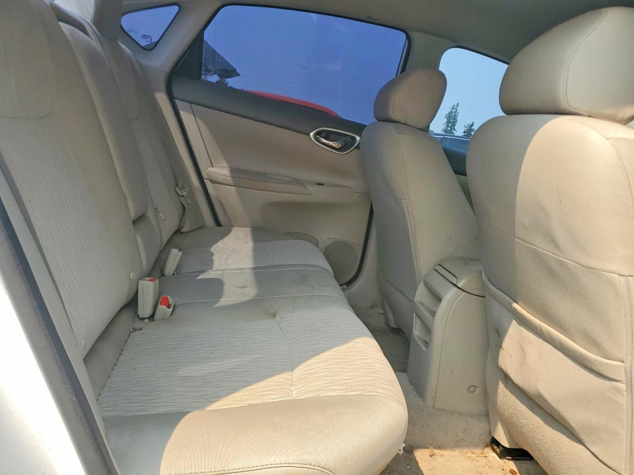 2014 Nissan Sentra Sv White vin: 3N1AB7AP6EY326937