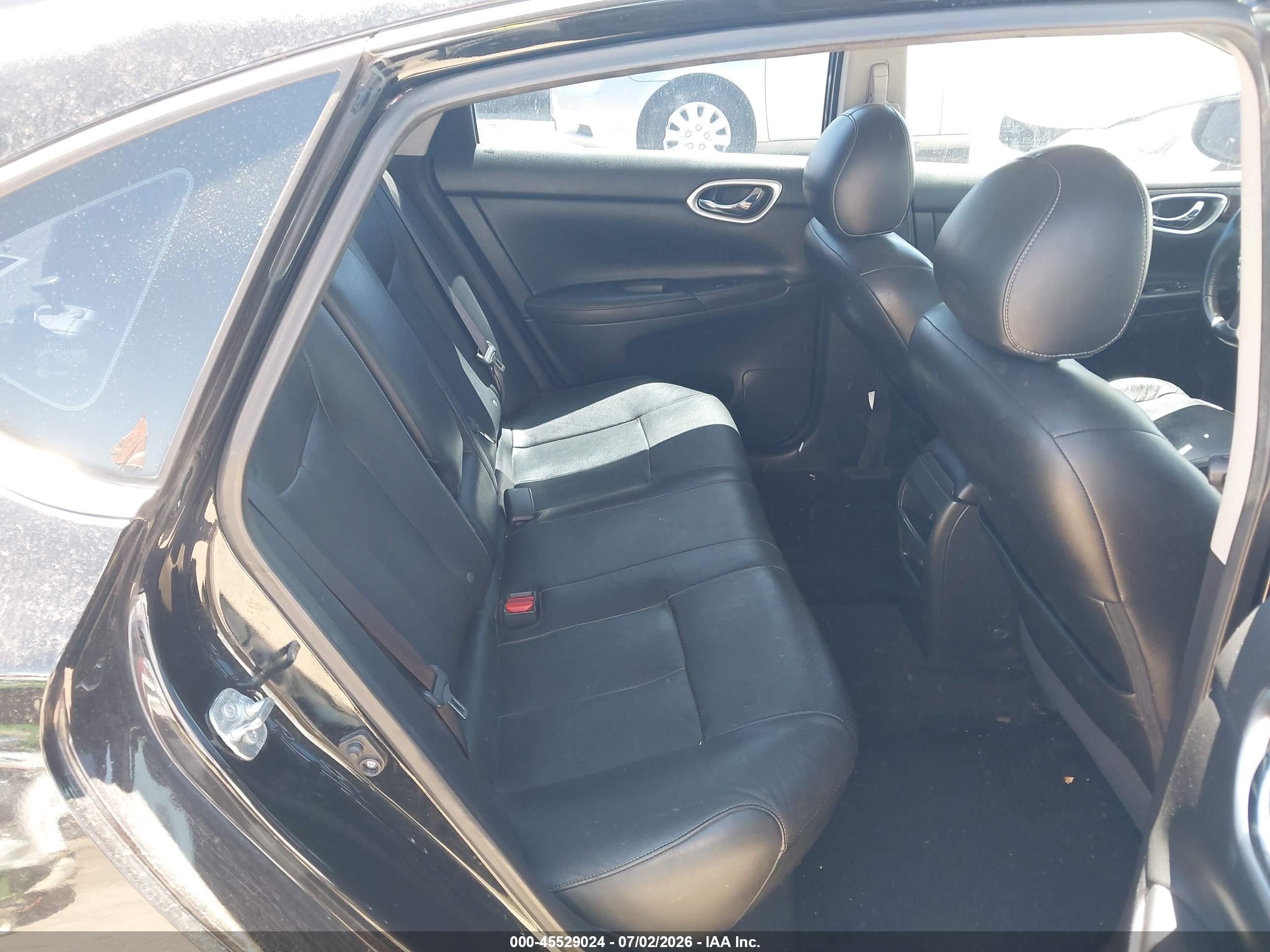 2014 Nissan Sentra Sl Black vin: 3N1AB7AP6EY327067