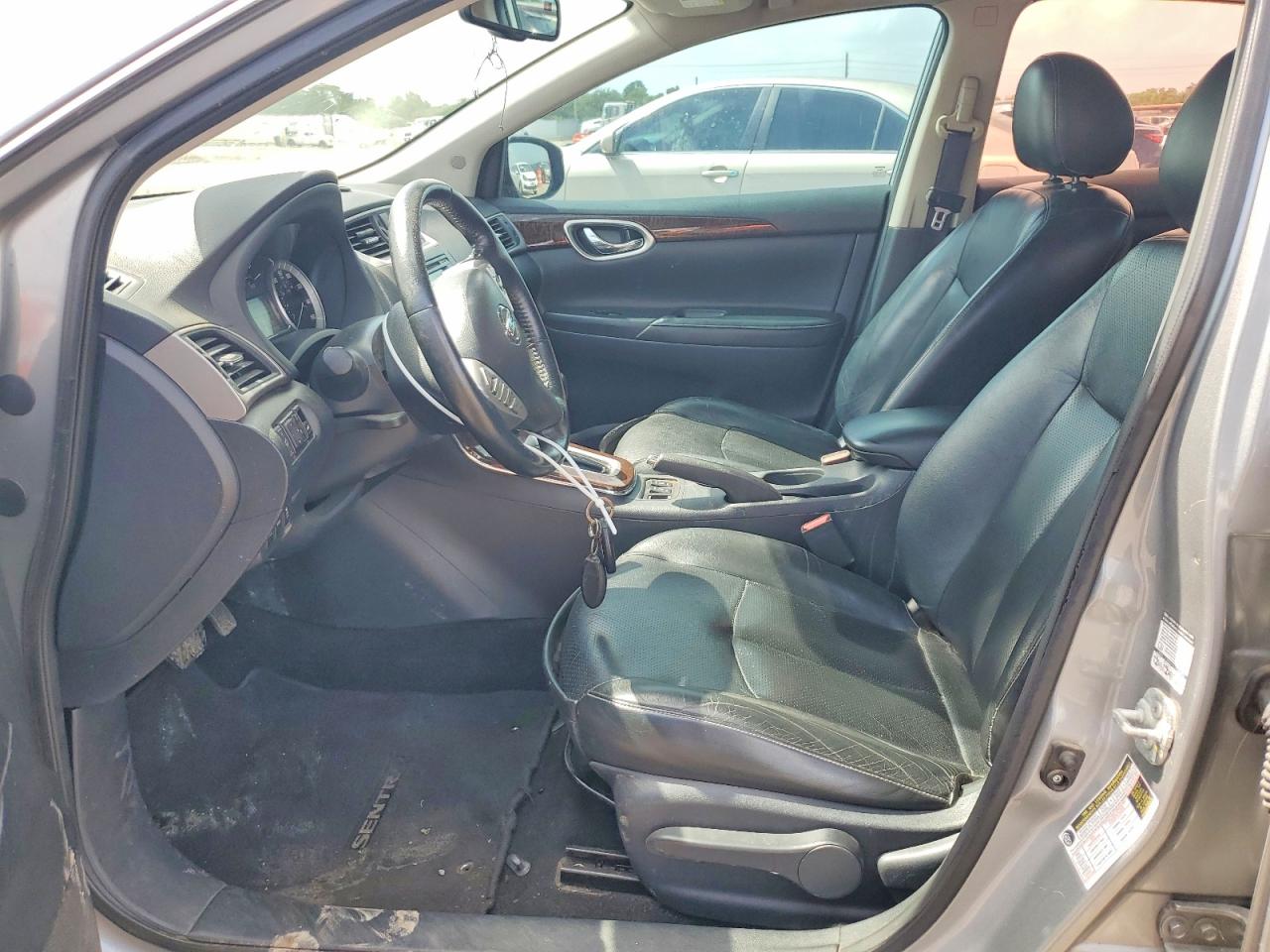 2014 Nissan Sentra Sl Gray vin: 3N1AB7AP6EY328140