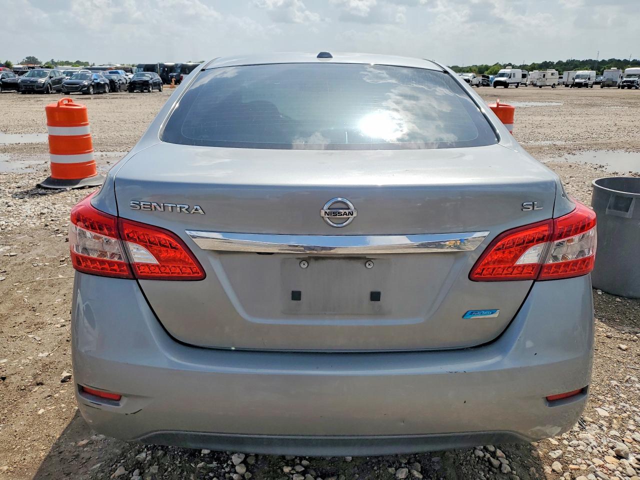 2014 Nissan Sentra Sl Gray vin: 3N1AB7AP6EY328140