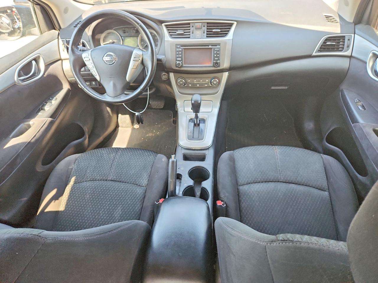 2014 Nissan Sentra Sr Black vin: 3N1AB7AP6EY330261